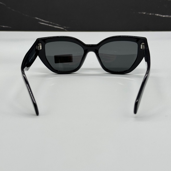 NEW PRA09S 1AB5S0 PRADA WOMEN SUNGLASSES SPR A09 1AB5S0 BLACK PRADA PR A09S - Picture 7 of 11